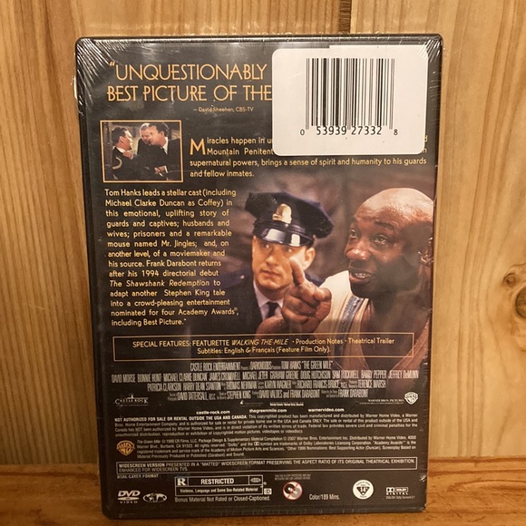 The Green Mile (DVD) - Picture 2 of 6